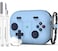 R-fun Rfun for AirPods Pro 2 Case Silicone Game Console Design Compatible with Airpods Pro Case 2nd 1st Generation 202320222019 with Cleaner Kit and Carabiner Blue