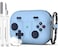 R-fun Rfun for AirPods Pro 2 Case Silicone Game Console Design Compatible with Airpods Pro Case 2nd 1st Generation 202320222019 with Cleaner Kit and Carabiner Blue