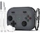 R-fun Rfun for AirPods Pro 2 Case Silicone Game Console Design Compatible with Airpods Pro Case 2nd 1st Generation 202320222019 with Cleaner Kit and Carabiner Black