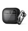SURITCH for Samsung Galaxy Buds 3 Pro 2024 Buds 3 2024 Buds3 FE 2025 Case Magnetic Bumper Cases Rugged Shockproof Protective Covers with Carabiner Cleaning Kit Removal Tool Black