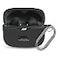 YIPINJIA for JBL Tune 230NC TWS Case Cover Silicone Protective Portable Scratch Shock Resistant Cover ONLY Compatible with JBL 230NC Earbuds Charging Case with CarabinerBlack