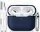 R-fun Rfun for AirPods Pro 2 Case Soft Silicone Protective Cover with Keychain and Cleaning Pen Compatible with AirPods Pro 2nd1st Generation Supports Wireless Charging Midnight Blue