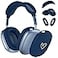 AIIEKZ Case Cover for AirPods Max AntiScratch Soft Silicone with Gold Heart Pattern Ear Cups Case CoverEar Pad CoverHeadband Cover for Apple AirPods Max Headphones Midnight Blue