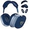 AIIEKZ Case Cover for AirPods Max AntiScratch Soft Silicone with Gold Heart Pattern Ear Cups Case CoverEar Pad CoverHeadband Cover for Apple AirPods Max Headphones Midnight Blue