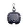 YQGFashbf for Airpods 4 Case Leather with Keychain Stylish Retro Leather Wireless Charging Protective Headphone Case Cover for Apple Airpods 4th Generation 2024 Front LED Visible Blue