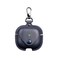 YQGFashbf for Airpods 4 Case Leather with Keychain Stylish Retro Leather Wireless Charging Protective Headphone Case Cover for Apple Airpods 4th Generation 2024 Front LED Visible Blue