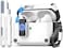 R-fun Rfun for AirPods Pro 2 Case Cover with Lock Cleaning Kit Keychain Magnetic Lid Compatible with AirPods Pro 2nd1st Generation Protective Case Support Wireless Charging White