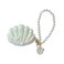 GCVXRUD for Huawei Freeclip Earphone Case Exquisite Interesting Unique 3D Seashell Pattern Wireless Bluetooth Headset Silicone Protective Cover for Women Girls