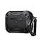 ZERODAMAGE SAHARA CASE SaharaCase Raider Series Case Compatible with AirPods Pro 2 2nd Generation Rugged Full Body Protection Antislip Grip Slim with Keychain Black
