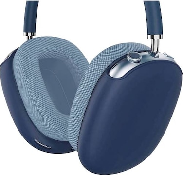 ZERODAMAGE SAHARA CASE SaharaCase Liquid Silicone Cover Case for Apple AirPods Max Rugged Headphone Protection Antislip Grip Slim Blue