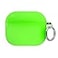Velvet Caviar Compatible with AirPods 3rd Generation Case with Keychain Cute Protective Hard AirPod 3 Cases for Women Neon Green