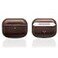 CRETANBULL Genuine Leather Airpods 3 Case Airpods 3rd Generation Case Compatible with Magsafe Supports Wireless Charging Pop Out Your Airpods with Ease Espresso