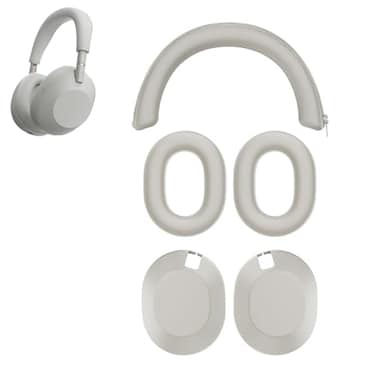 TEHAOUU Siliocne Cover for Sony WH 1000XM6 Case Protector Headphone Case WH 1000XM6 Accesories Beige