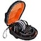 Mchoi Hard Portable Case Compatible with Beyerdynamic DT 990 PRODT 770 PRO Open Studio Headphone Case Only Black and Orange