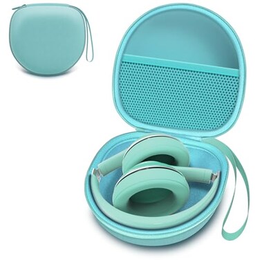 L LTGEM Headphone Case Compatible with BERIBESTOZOKVIDIOBeatsSoundcore AnkerJBL Noise Cancelling OverEar Headphones Mint Green