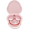 Elonbo Hard Carrying Case for Apple AirPods Max Wireless OverEar Headphones AirPods Max Cover Bluetooth Wireless Headphones Travel Protective Holder Earphone Storage Bag PinkPU leather