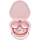 Elonbo Hard Carrying Case for Apple AirPods Max Wireless OverEar Headphones AirPods Max Cover Bluetooth Wireless Headphones Travel Protective Holder Earphone Storage Bag PinkPU leather