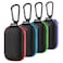 SUNGUY Earbuds Case 4Pack Rectangle Earbuds Carrying Case Portable Earphone Pouch Phone Accessories Organizer with Carabiner for Earphone inEar Headphones Earbud SD Card USB Charging Cable