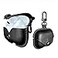 MODOS LOGICOS Leather Charging Case Cover for Apple AirPods Pro Secure SnapFastener Compatible with AirPods Pro 1st 2nd Gen Black