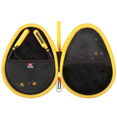 FBLFOBELI Hard Carrying Case Compatible with DEWALT Wireless Bluetooth Neckband Headphones 2in1 Neckband Bluetooth Headphones wBuiltIn Speakers Not Fit DEWALT Jobsite Pro Max Model