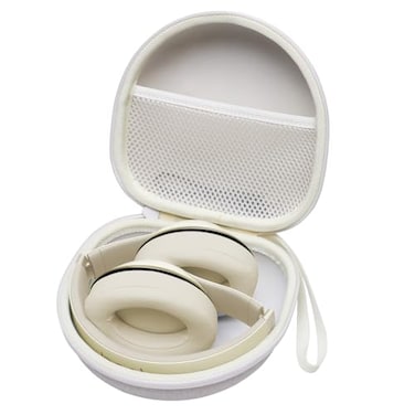 XANAD Headphone Headset Case for JLab JBuds Lux ANCJLab Go Lux ANCBeatsJBLTOZOBERIBESPicunKVIDIO Wireless Noise Cancelling OverEar Foldable Headphones Cream