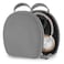 Geekria Shield Case Compatible with BO Beoplay HX H95 H9 H9i H8 H8i H7 H6 H2 Headphones Replacement Hard Shell Travel Carrying Bag with Cable Storage Microfiber Grey