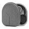 Geekria Shield Headphones Case Compatible with Sony WHCH720N WH1000XM5 WH1000XM4 WHXB910N Replacement Hard Shell Travel Carrying Bag with Cable Storage Grey