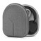 Geekria Shield Headphones Case Compatible with Sony WHCH720N WH1000XM5 WH1000XM4 WHXB910N Replacement Hard Shell Travel Carrying Bag with Cable Storage Grey