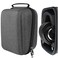Geekria Shield Case Compatible with AudioTechnica ATHM50XBT2 ATHM50X ATHM40X Headphones Replacement Protective Hard Shell Travel Carrying Bag with Cable Storage Dark Grey