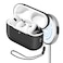 MONOCARBON Real Carbon Fiber Case for AirPods Pro 2nd Generation 2022 with Stripes Lanyard Slim Durable Cover for AirPods Pro 2 Accessories Support Wireless Charging ShockAbsorbing Protective