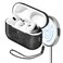 MONOCARBON Real Carbon Fiber Case for Airpods Pro 2nd Generation with LanyardAntiScratch Slim Protective Hard Cover for Airpods Pro 2 Compatible with Magsafe Wireless ChargingForged Matte Black
