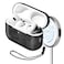 MONOCARBON Real Carbon Fiber Case for Airpods Pro 2nd Generation with LanyardAntiScratch Slim Protective Hard Cover for Airpods Pro 2 Compatible with Magsafe Wireless ChargingForged Matte Black