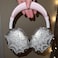 Vodafulgir Rhinestones Spider Web AirPods Max Cover Glittering Headphones Case for Airpods Max Cute Airpod Pro Max Ear Covers Protective Accessories