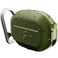 Keybudz for AirPods Pro 2 Case with Lock Fully Waterproof AirPods Pro 2nd Generation Case Cover Keychain Rugged Tough Protection Hard Shell and Carabiner for USBCLightning Forest Green