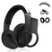 DZHAXIE 3 in 1 Silicone Case for Beats Studio Pro AntiScratch Ear Pad CaseShell CoverHeadband Covers for Beats Studio Pro Soft Silicone Skin Protector Accessories Black