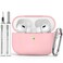 Ljusmicker for AirPods Pro Case Cover with Cleaner KitSoft Silicone Protective Case for Apple AirPods Pro 2nd1st Generation Case for Women MenAirPod Pro Case Accessories with KeychainPink