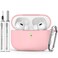 Ljusmicker for AirPods Pro Case Cover with Cleaner KitSoft Silicone Protective Case for Apple AirPods Pro 2nd1st Generation Case for Women MenAirPod Pro Case Accessories with KeychainPink