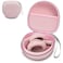 L LTGEM Headphone Case Compatible with Bose QuietComfortBERIBESTOZOKVIDIOBeatsSoundcore Anker Noise Cancelling OverEar Headphones Pink