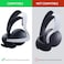 Hzycwgone Travel Case for PlayStation Pulse Elite Wireless HeadsetPortable Carrying Cover Storage Bag for PS5 Pulse Elite Cable Adapter AccessoriesBlack