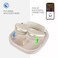 Yinke Smart Case for New Apple AirPods Max Supports Sleep Mode Hard Organizer Portable Carry Travel Cover Storage Bag Starlight