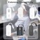 Lacdo Hard Carrying Case for AirFly SEPro V2ProDuo Avantree Relay 1Mii Bluetooth Wireless Transmitter Receiver Portable Airplane Travel Case Bag for USB Cable Adapter Flash Drive Black