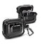 Dexnor Rugged Bumper Case for Samsung Galaxy Buds3 FE 2025 Buds3 Pro and Buds3 2024 Cases with Secure Lock Shockproof Clear Protective Cover with Carabiner Keyring Black