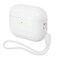 DamonLight Case for AirPods Pro 3 NeverSretchOut ShockProof Protective Semi Hard Silicone Case Compatible with Apple Airpods Pro 3rd Generation White