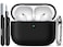 R-fun Rfun for AirPods Pro 3 Case 2025 Soft Silicone Protective Case Cover Compatible with Apple AirPods Pro 3rd Generation USBC Cable for Women Men with Cleaning Kit and Keychain Black