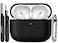 R-fun Rfun for AirPods Pro 3 Case 2025 Soft Silicone Protective Case Cover Compatible with Apple AirPods Pro 3rd Generation USBC Cable for Women Men with Cleaning Kit and Keychain Black