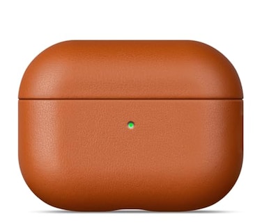 Lopie Leather Case Compatible with AirPods Pro 3rd Generation Protective Hard Cover FullyWrapped with Top Grain Leather Handmade for AirPods Pro 3 Case Cover Not for AirPods Pro 2nd Gen Brown