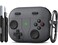 R-fun Rfun for AirPods Pro 3 Case Cover Silicone Game Console Design Case for Apple AirPods Pro 3rd Generation USBC Cable with Cleaner Kit and Carabiner Black
