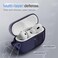 DamonLight Case for AirPods Pro 3 NeverSretchOut ShockProof Protective Semi Hard Silicone Case Compatible with Apple Airpods Pro 3rd Generation Midnight Blue