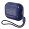 DamonLight Case for AirPods Pro 3 NeverSretchOut ShockProof Protective Semi Hard Silicone Case Compatible with Apple Airpods Pro 3rd Generation Midnight Blue