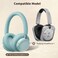 KONXISA Case for CMF by Nothing Headphone Pro 2 Sets Silicone Sweat Cover Eeadphones Protective Case Ear CushionsHeadband Cover Protector Washable Scratchproof White